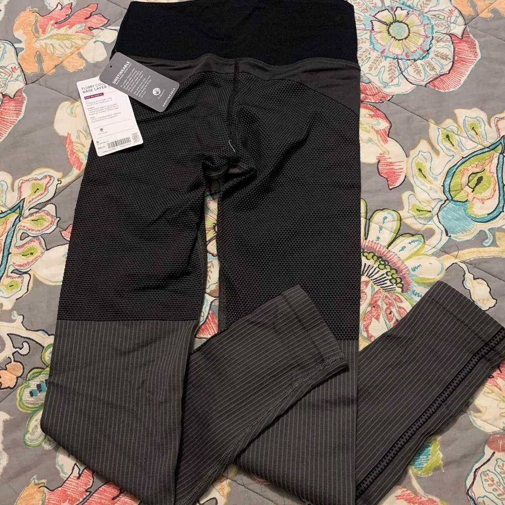 Athlete Flurry Colorblock Base Layer Tight